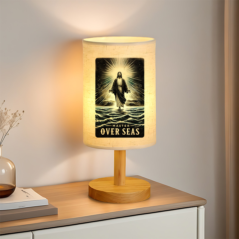 Modern USB-Powered Linen Lamp | Unique Design