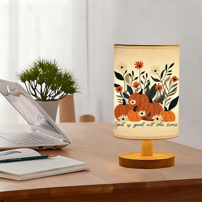 Modern USB-powered Linen Lamp with a Unique Design and Exquisite Pattern