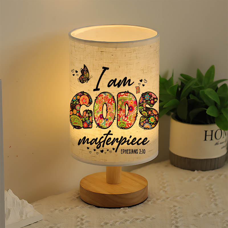 Modern USB-powered Linen Lamp with a Unique Design and Exquisite Patterns