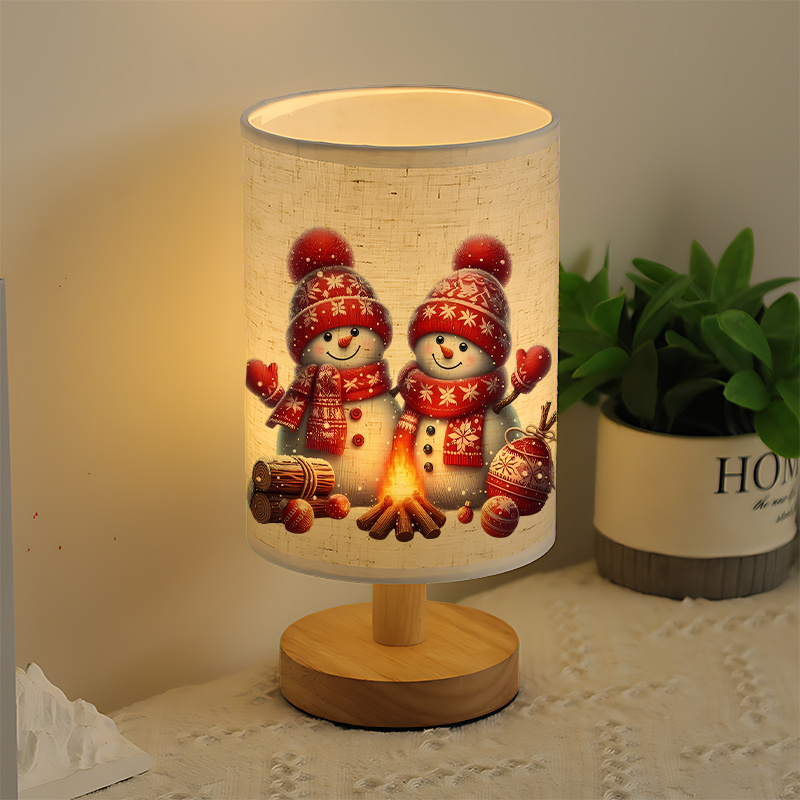 Modern USB-powered Linen Lamp with a Unique Design38