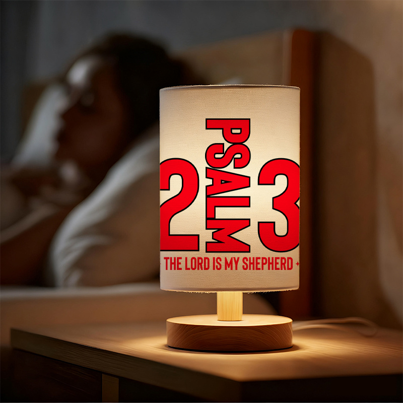 Modern USB-powered Linen Lamp with a Unique Design44