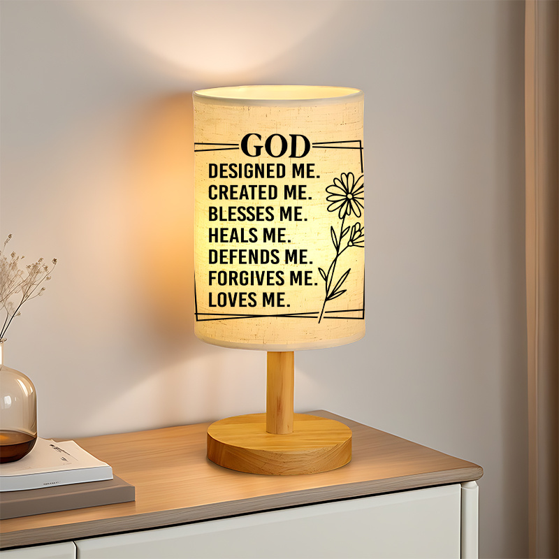 Modern USB-powered Linen Suitable as a Bedside Decoration Lamp