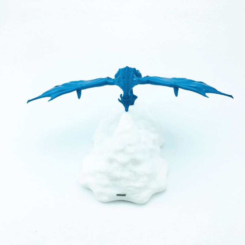 Dragon Figurine Desk Decor-3D Optical Lamp