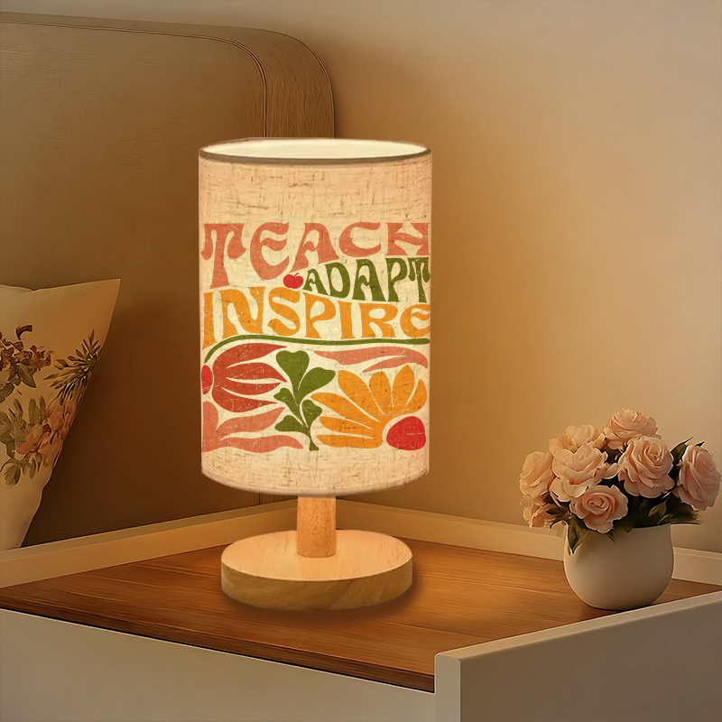 Modern USB-powered Linen Lamp with a Unique Design and Exquisite Patterns.