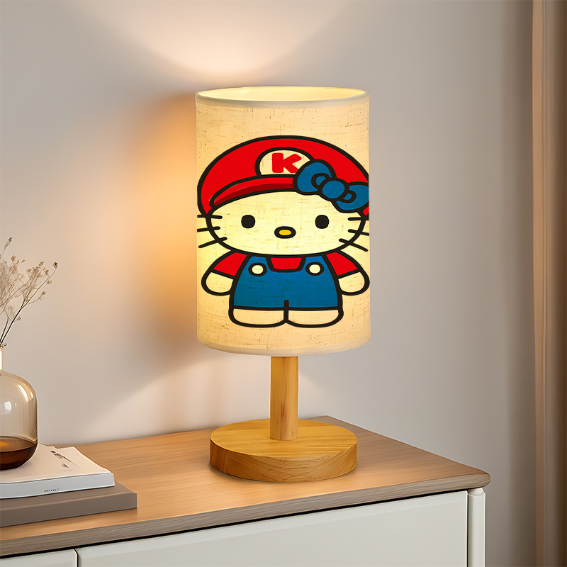 Themed USB-Powered Table Lamp with Cute Anime Characters 