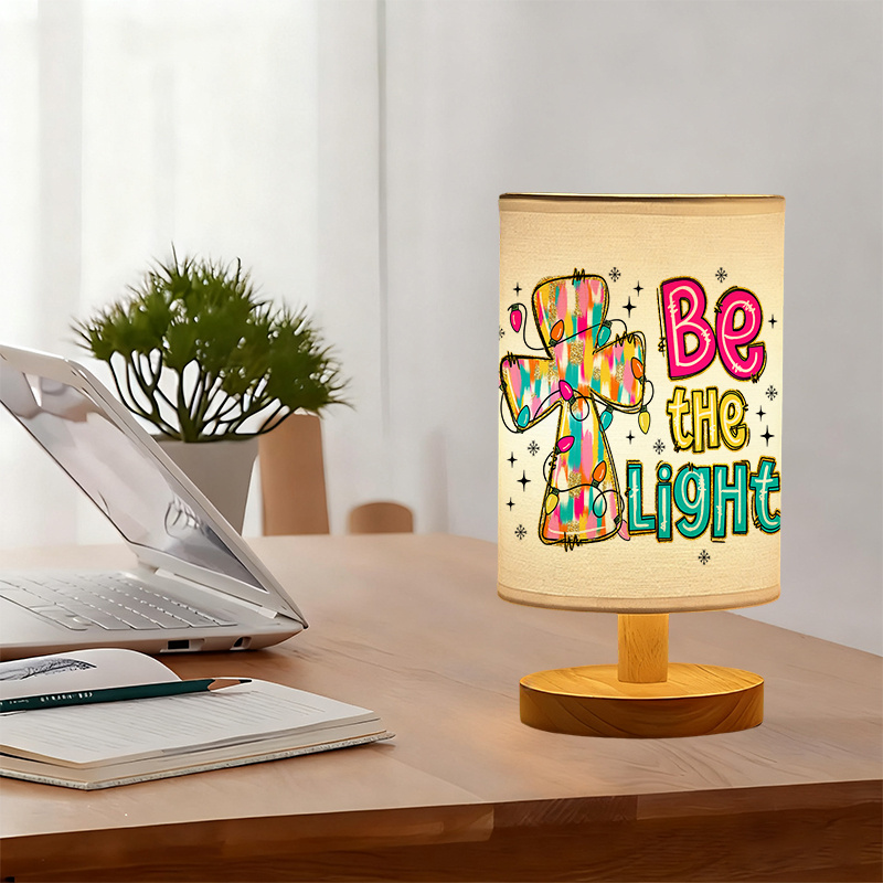 Modern USB-Powered Table Lamp with Bulb - USB Plug-in Bedside