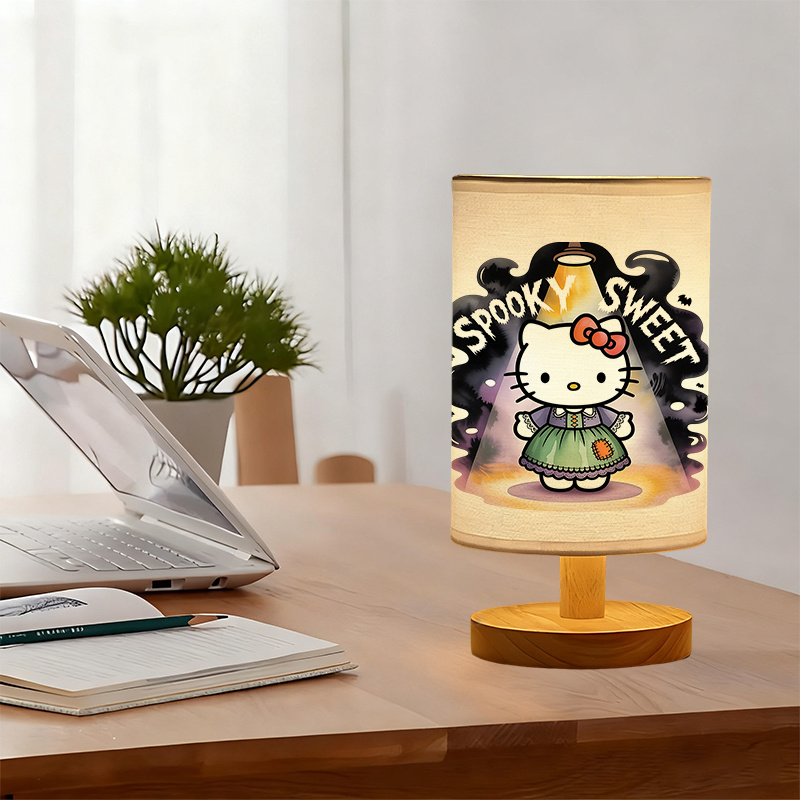 Sanrio USB-powered linen lamp excellent gift for family Cozy