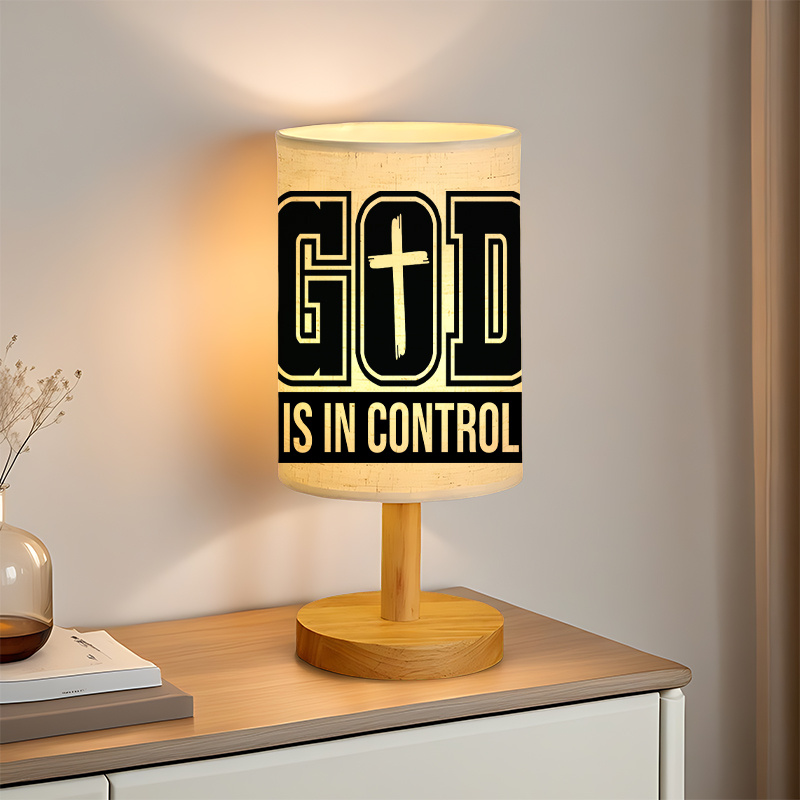 Modern USB-powered Linen Lamp with a Unique Design5