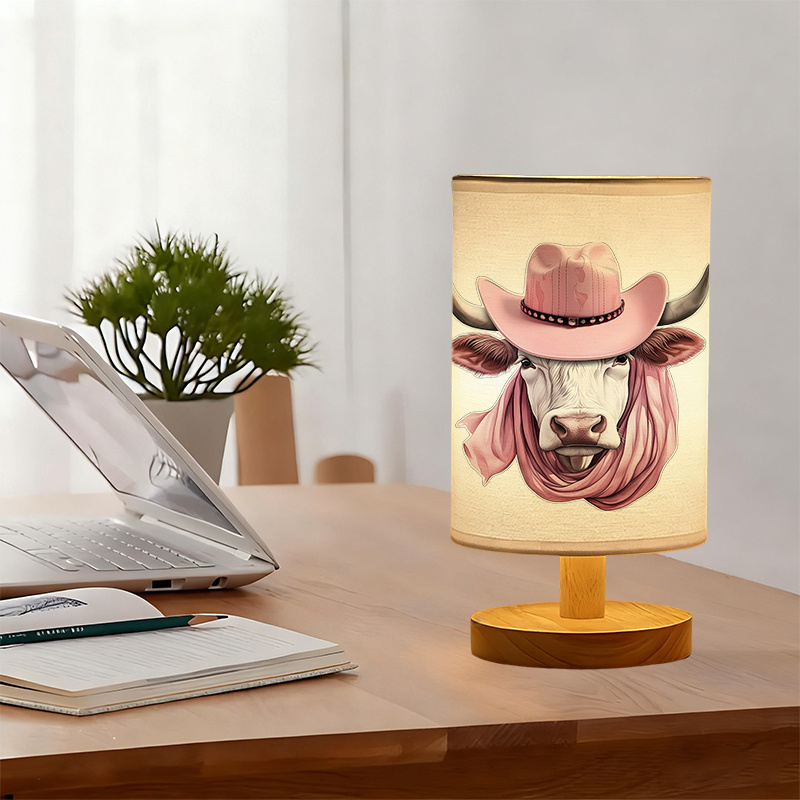 USB-Powered Linen Lamp Perfect Gift