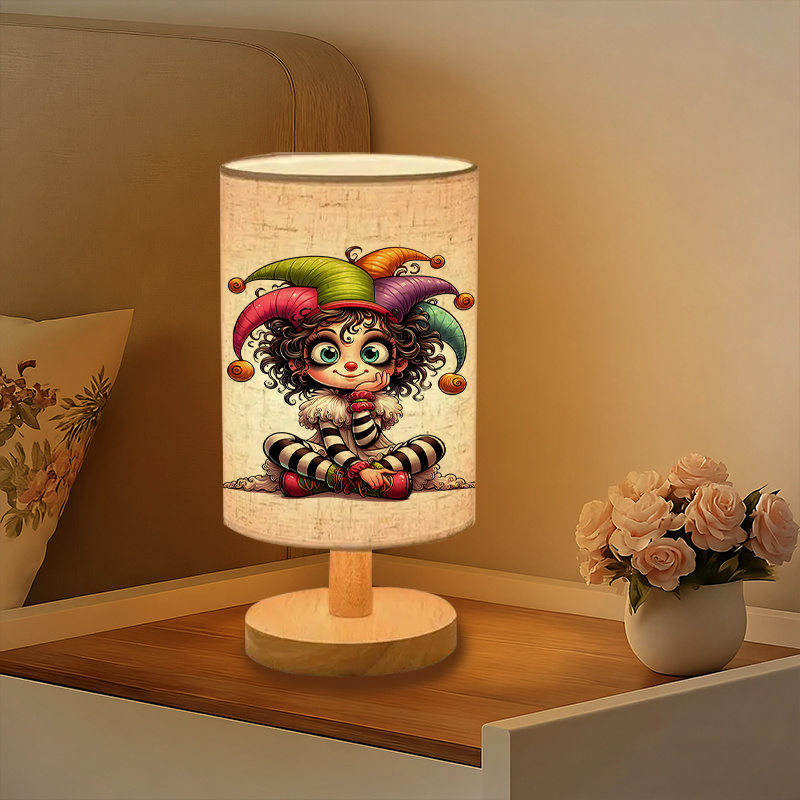 Modern USB-Powered Linen Lamp with Unique Design and Exquisite Patterns
