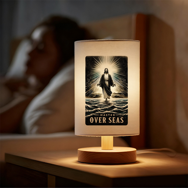 Modern USB-Powered Linen Lamp | Unique Design