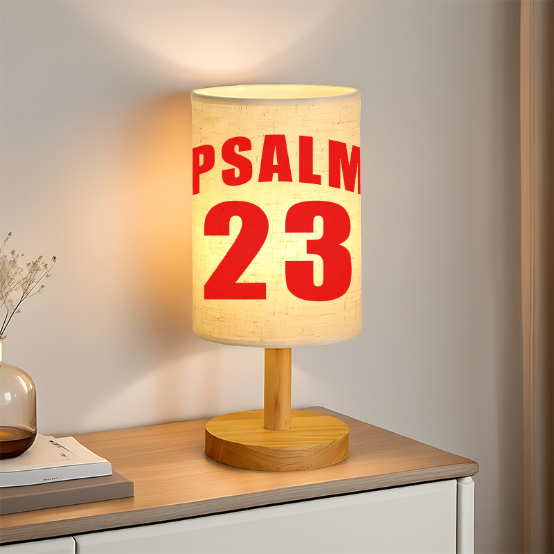 Modern USB Powered Linen Lamp | Unique Design