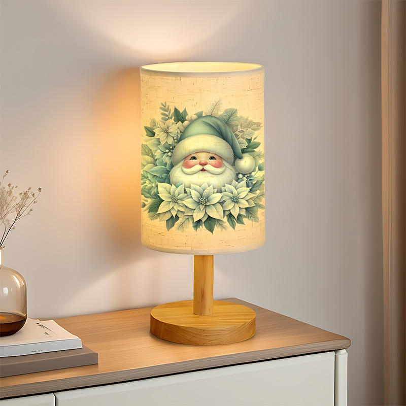 Modern USB-powered Linen Lamp Bedside Excellent Gift for Family and Friends