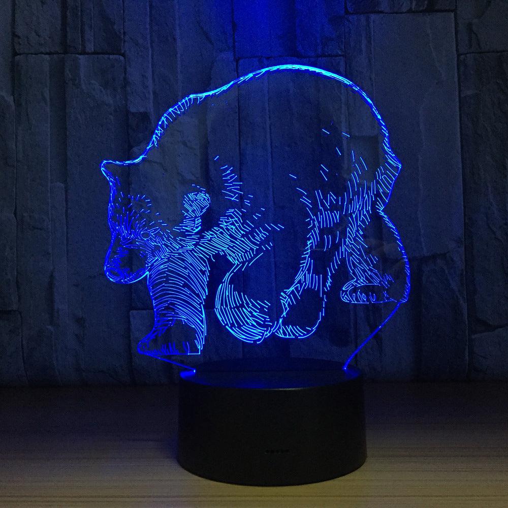 3D Bear Optical Lamp-3D Optical Lamp