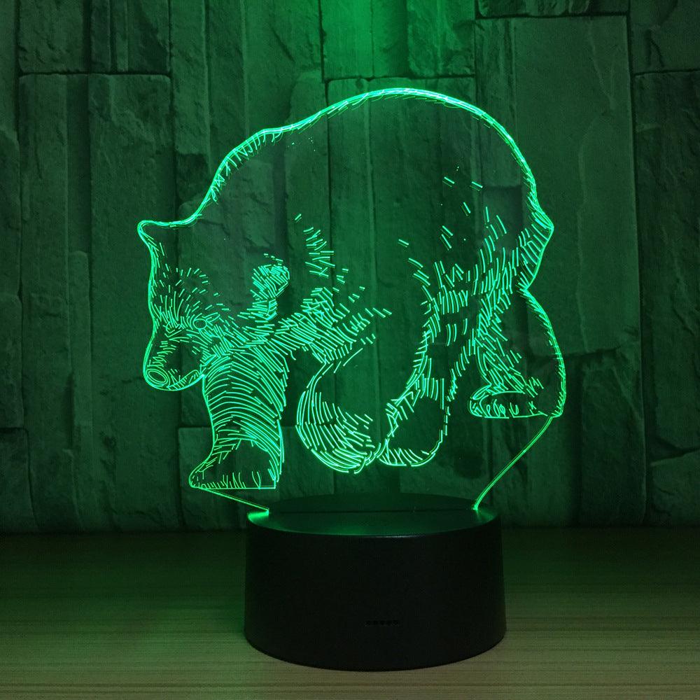 3D Bear Optical Lamp-3D Optical Lamp