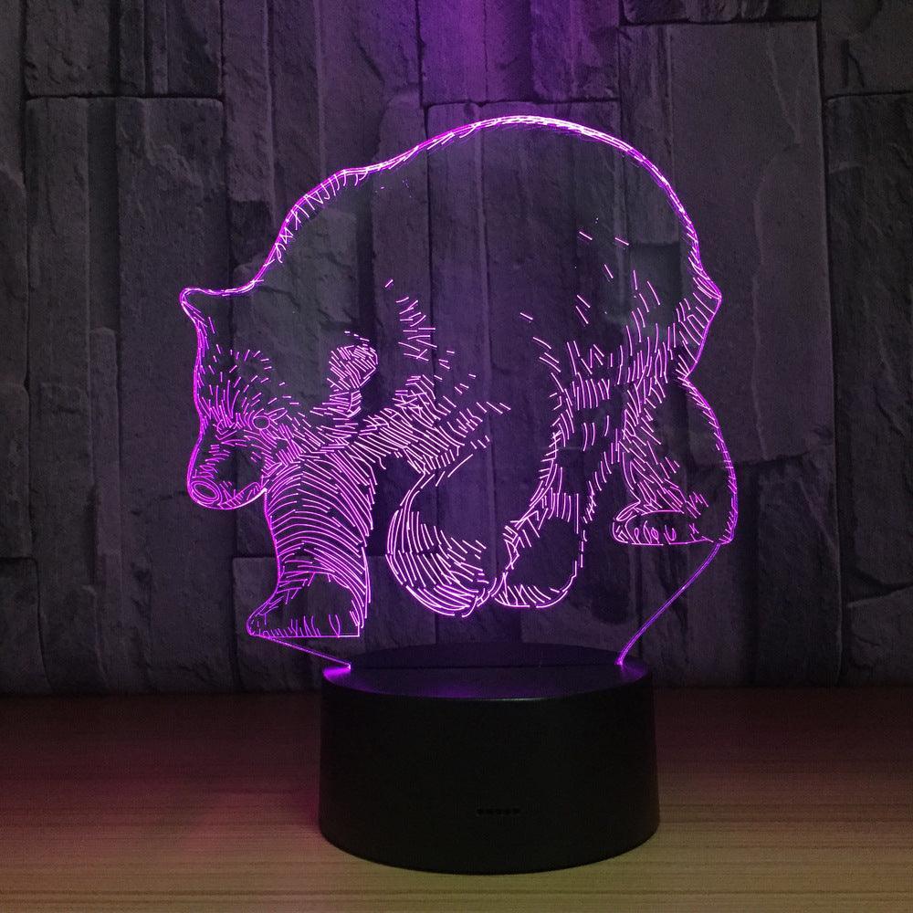 3D Bear Optical Lamp-3D Optical Lamp