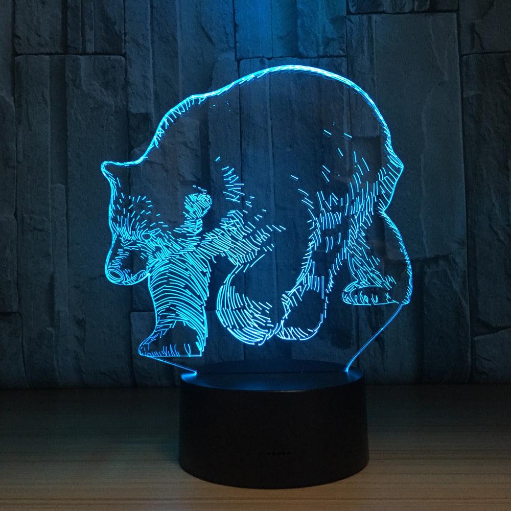 3D Bear Optical Lamp-3D Optical Lamp