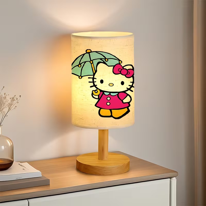 Hello Kitty Themed USB Powered Bedside Lamp