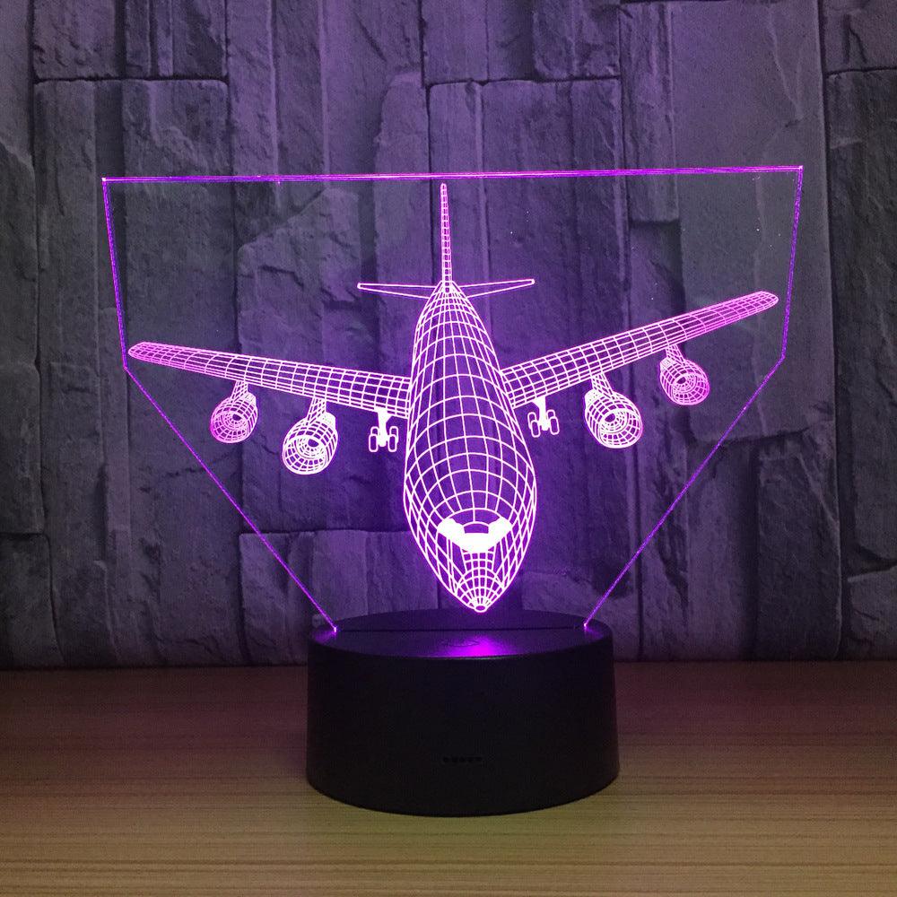 3D Airplane Illusion Lamp-3D Optical Lamp