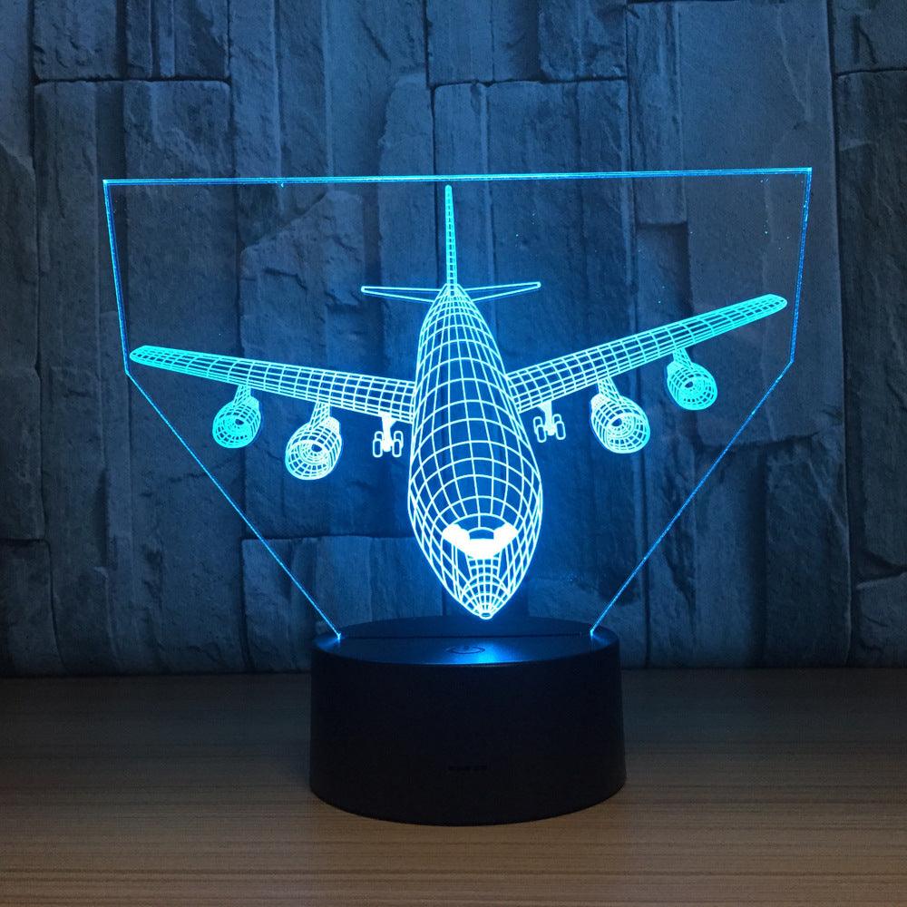 3D Airplane Illusion Lamp-3D Optical Lamp