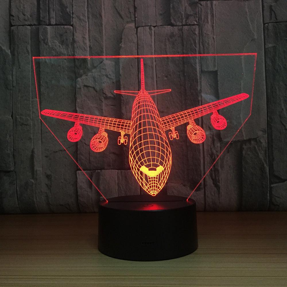 3D Airplane Illusion Lamp-3D Optical Lamp