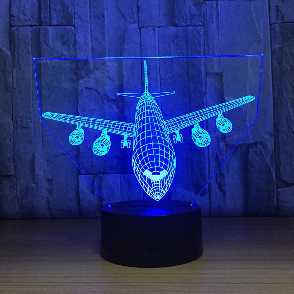 3D Airplane Illusion Lamp-3D Optical Lamp