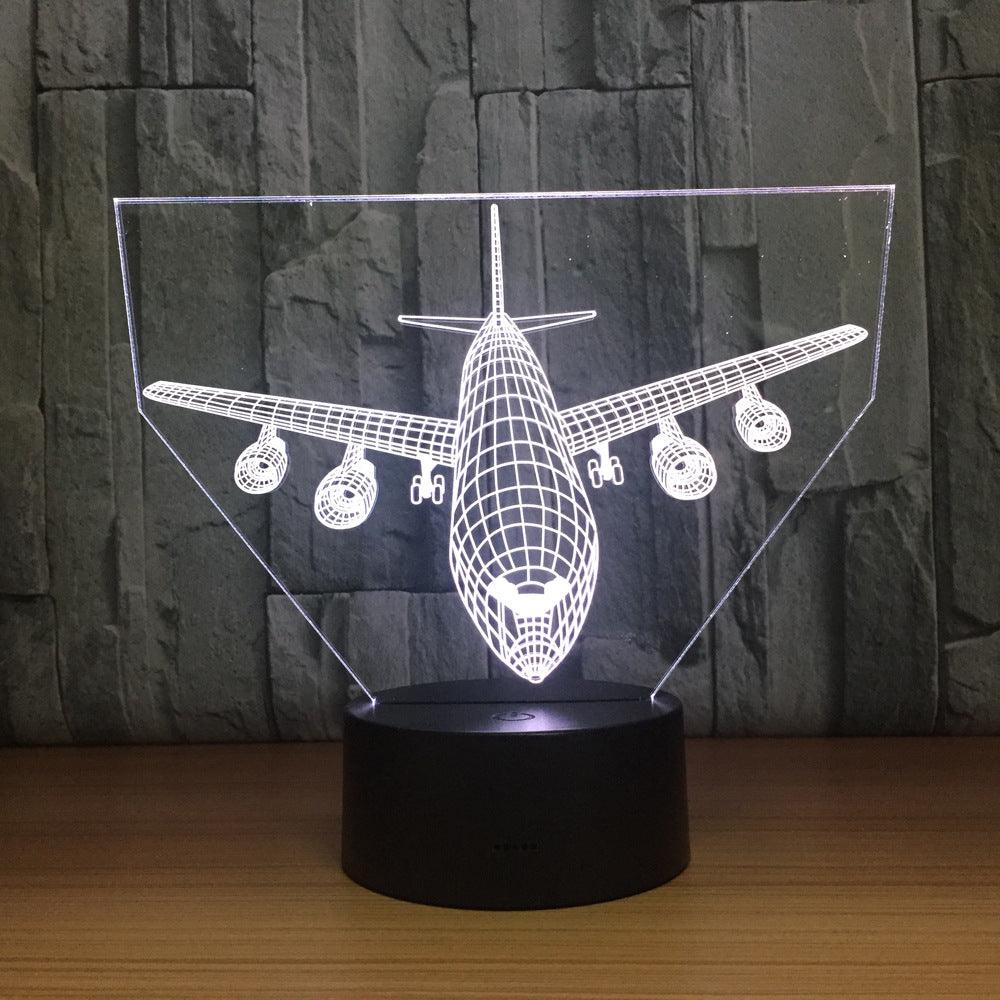 3D Airplane Illusion Lamp-3D Optical Lamp
