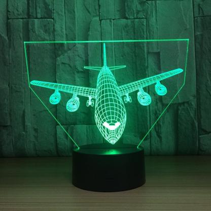 3D Airplane Illusion Lamp-3D Optical Lamp