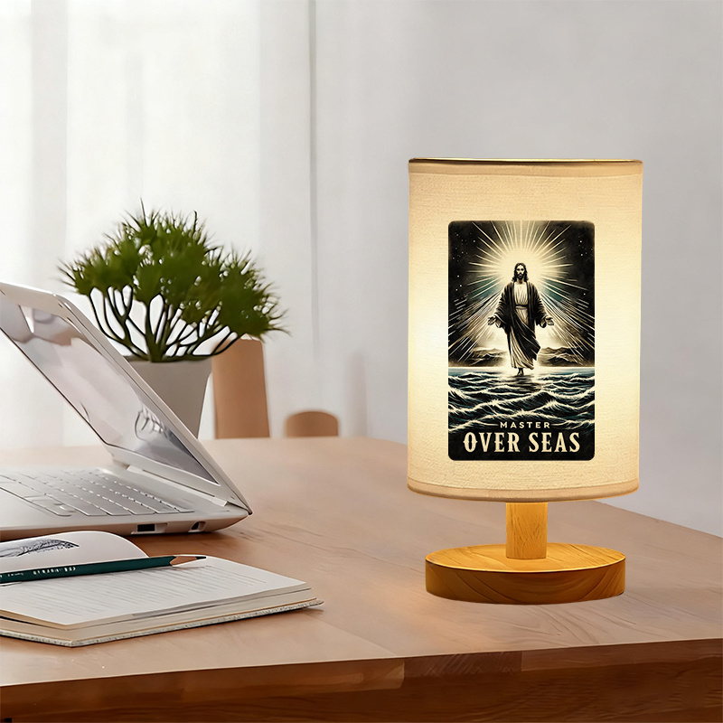 Modern USB-Powered Linen Lamp | Unique Design