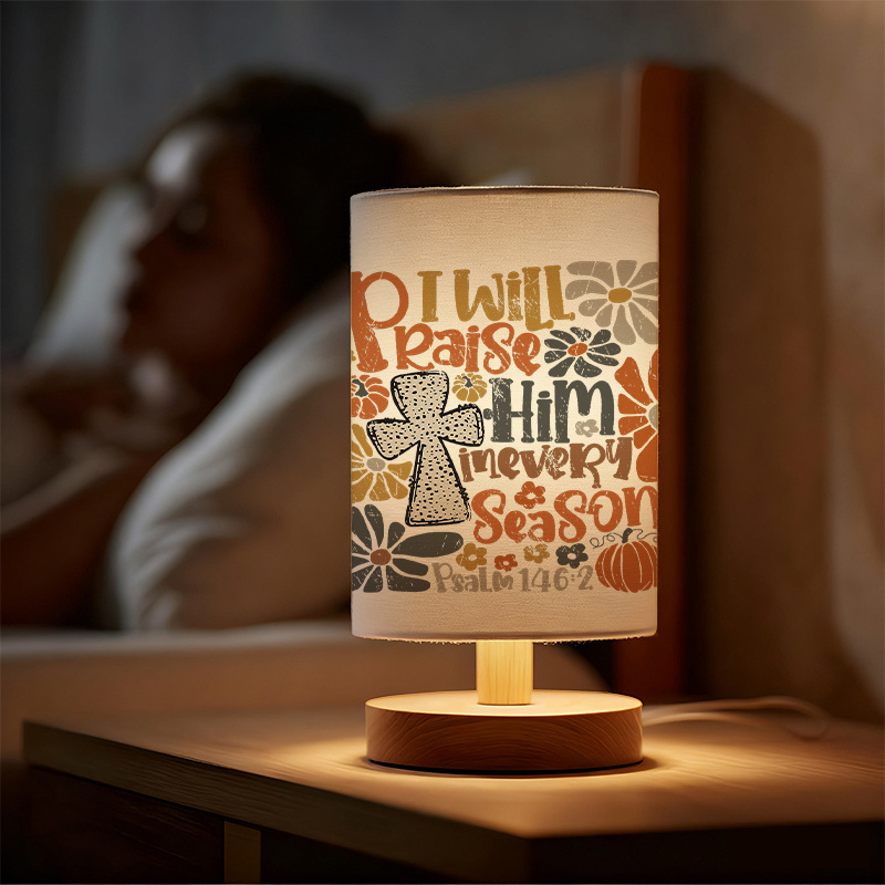 Modern USB-powered Linen Lamp with a Unique Design20