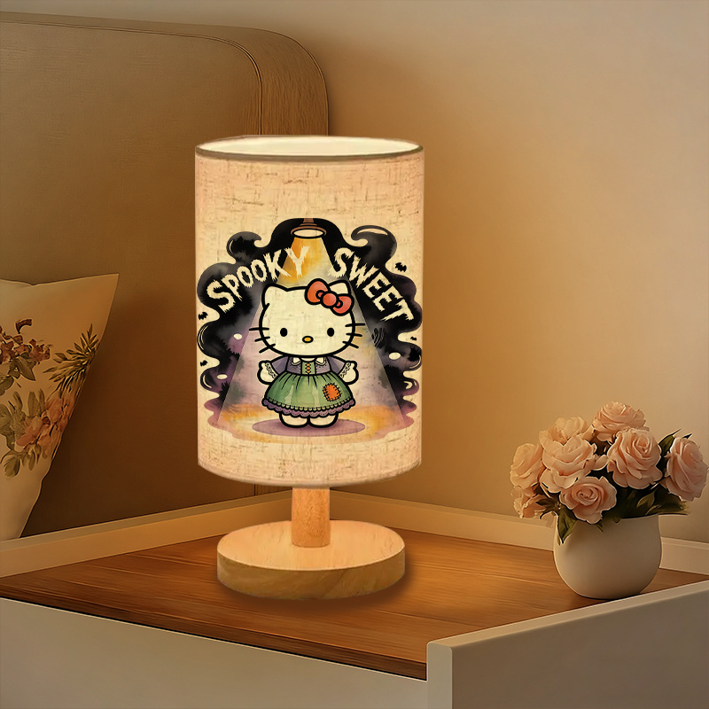Sanrio USB-powered linen lamp excellent gift for family Cozy