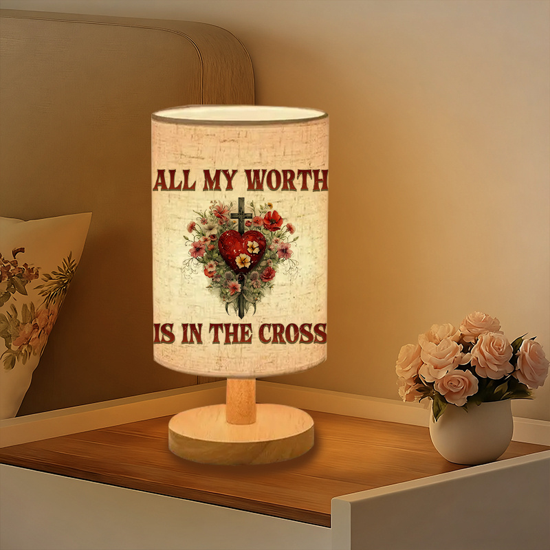 Modern USB-Powered Linen Lamp | Unique Design