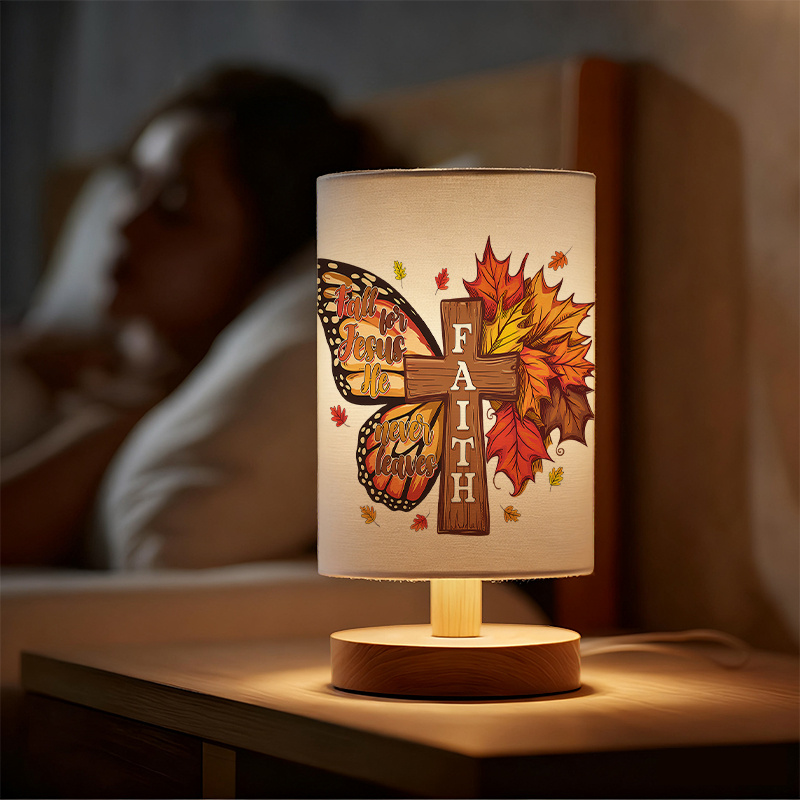 Modern USB-powered Linen Lamp with a Unique Design and Exquisite Pattern