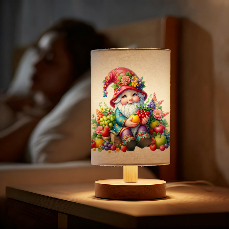 Modern USB-powered Linen Lamp with a Unique Design and Exquisite Patterns