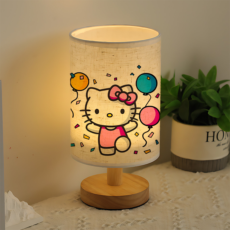 A modern USB powered linen lamp with creative design and patterns