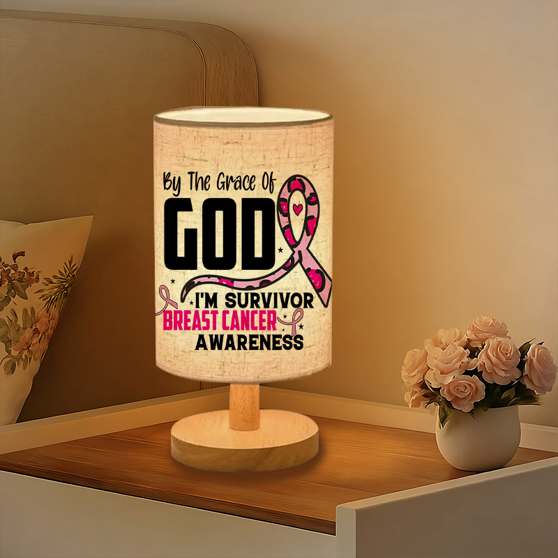 USB-powered Linen Lamp Living Room and Bedroom Family and Friends