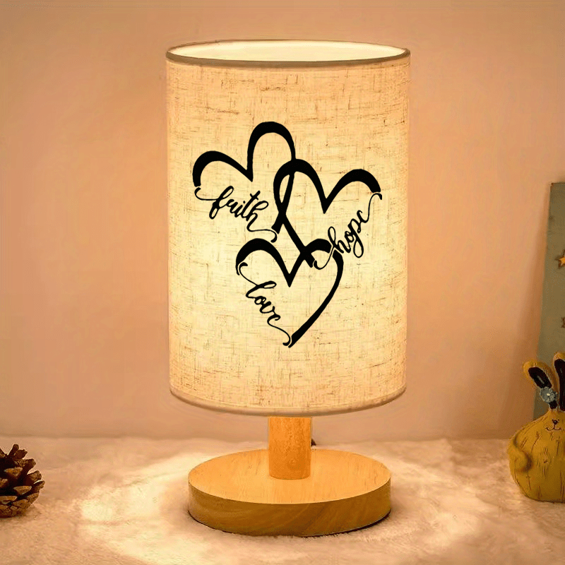 Love Print Atmosphere Lamp Nordic LED