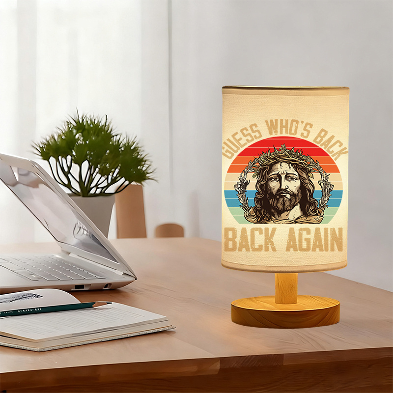 Modern USB Powered Bedside Lamp
