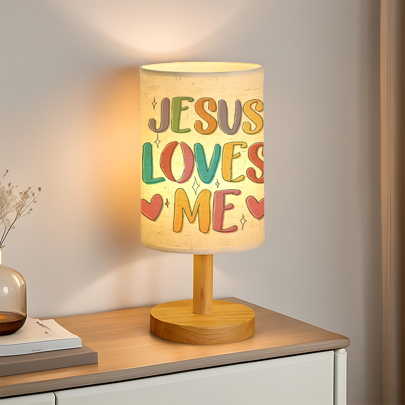 Modern USB-powered Linen Lamp Create Ambiance