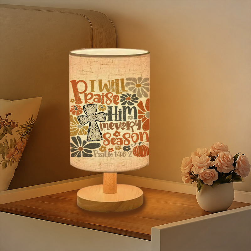 Modern USB-powered Linen Lamp with a Unique Design20