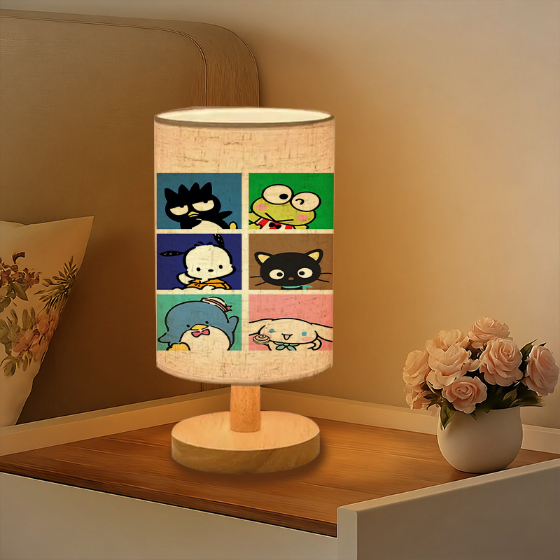 Modern Sanrio USB Powered Linen Lamp