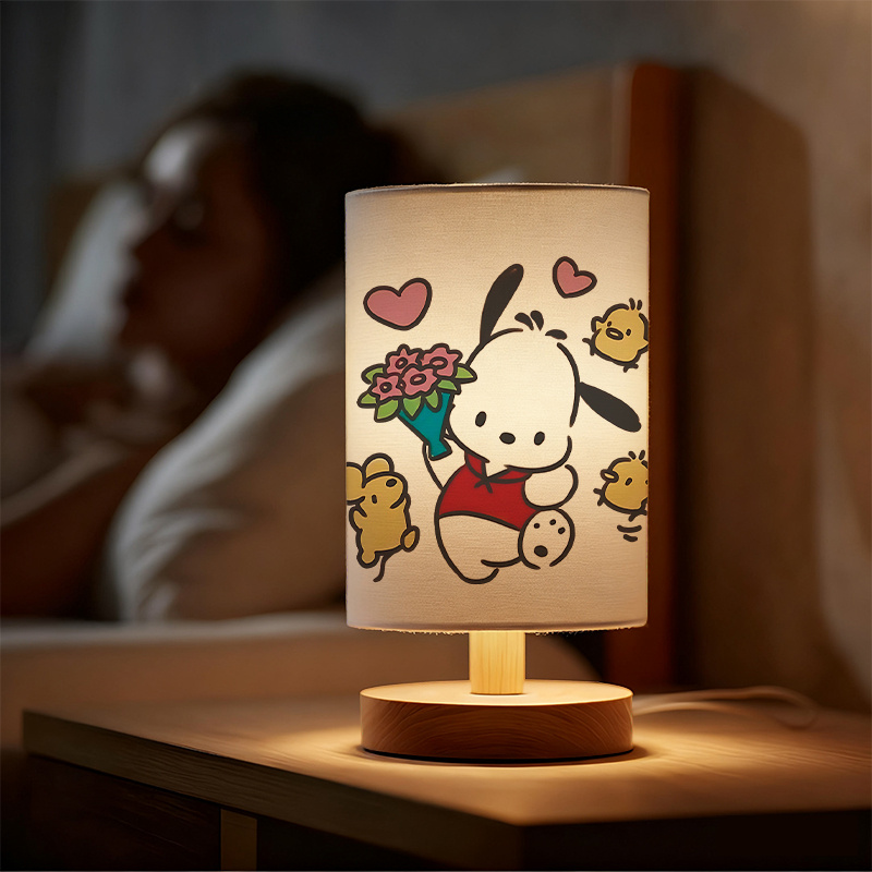 A Modern Sanrio USB Powered Linen Lamp