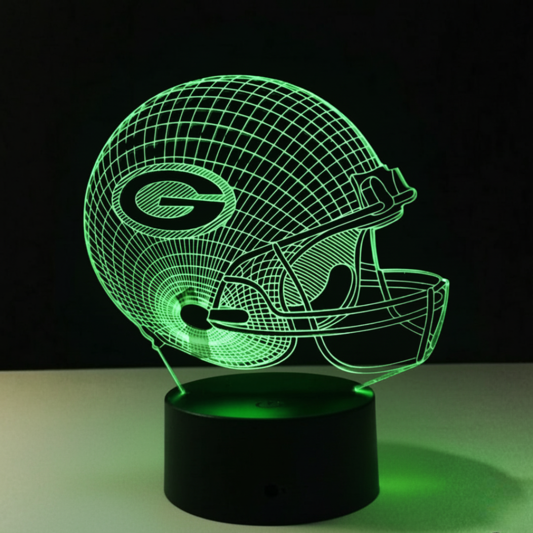 Green Bay Packers NFL Night Light Lamp