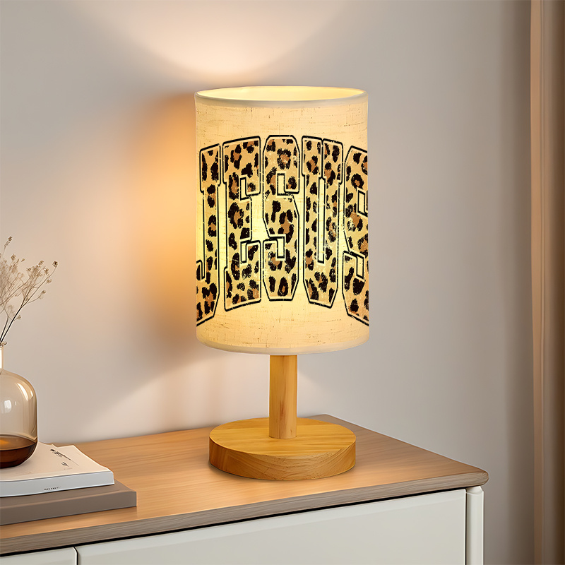 Modern USB-Powered Table Lamp with Bulb USB Plug in Bedside