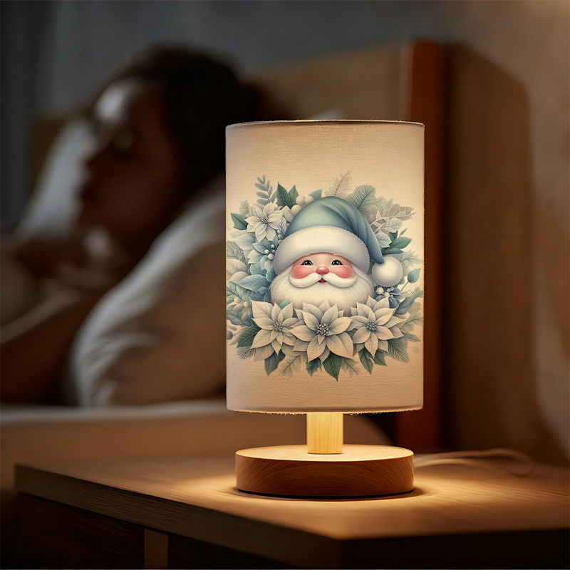 Modern USB-powered Linen Lamp Bedside Excellent Gift for Family and Friends