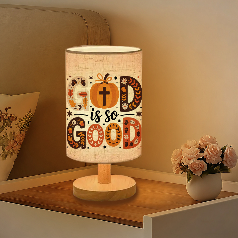 Ambiance in the Living Room USB-powered Linen Lamp