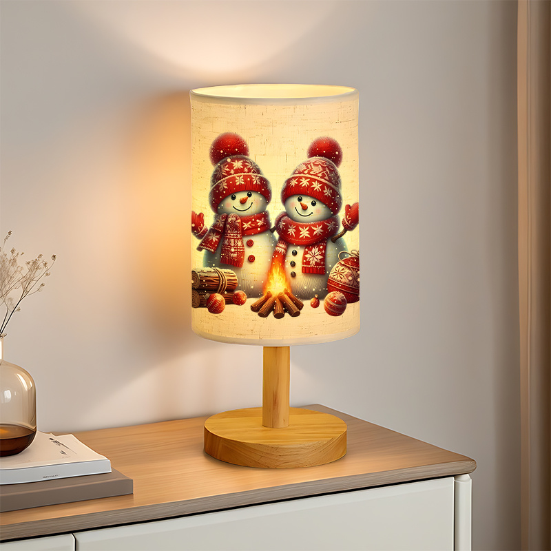 Modern USB-powered Linen Lamp with a Unique Design38