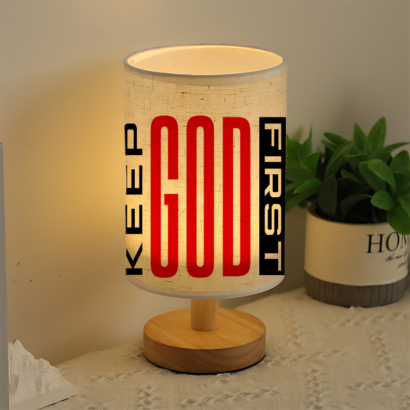 Modern USB-powered Linen Lamp with a Unique Design24