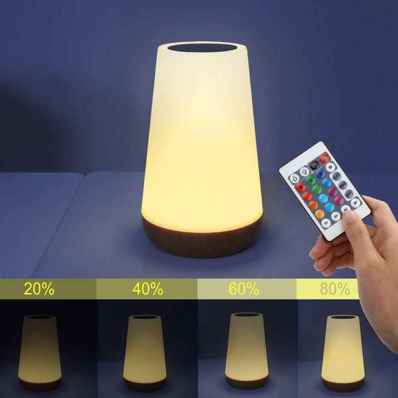 Remote Control Led Lamp-3D Optical Lamp