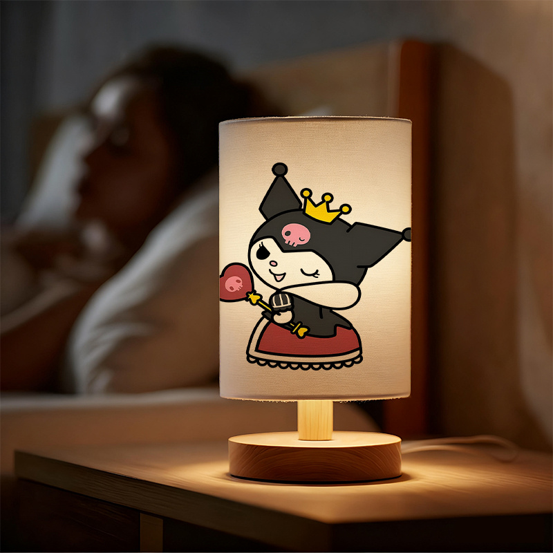Sanrio USB Powered Linen Lamp For Bedside Decoration